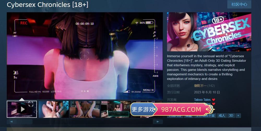 赛博性活 Cybersex Chronicles STEAM官方中文步兵版_截图